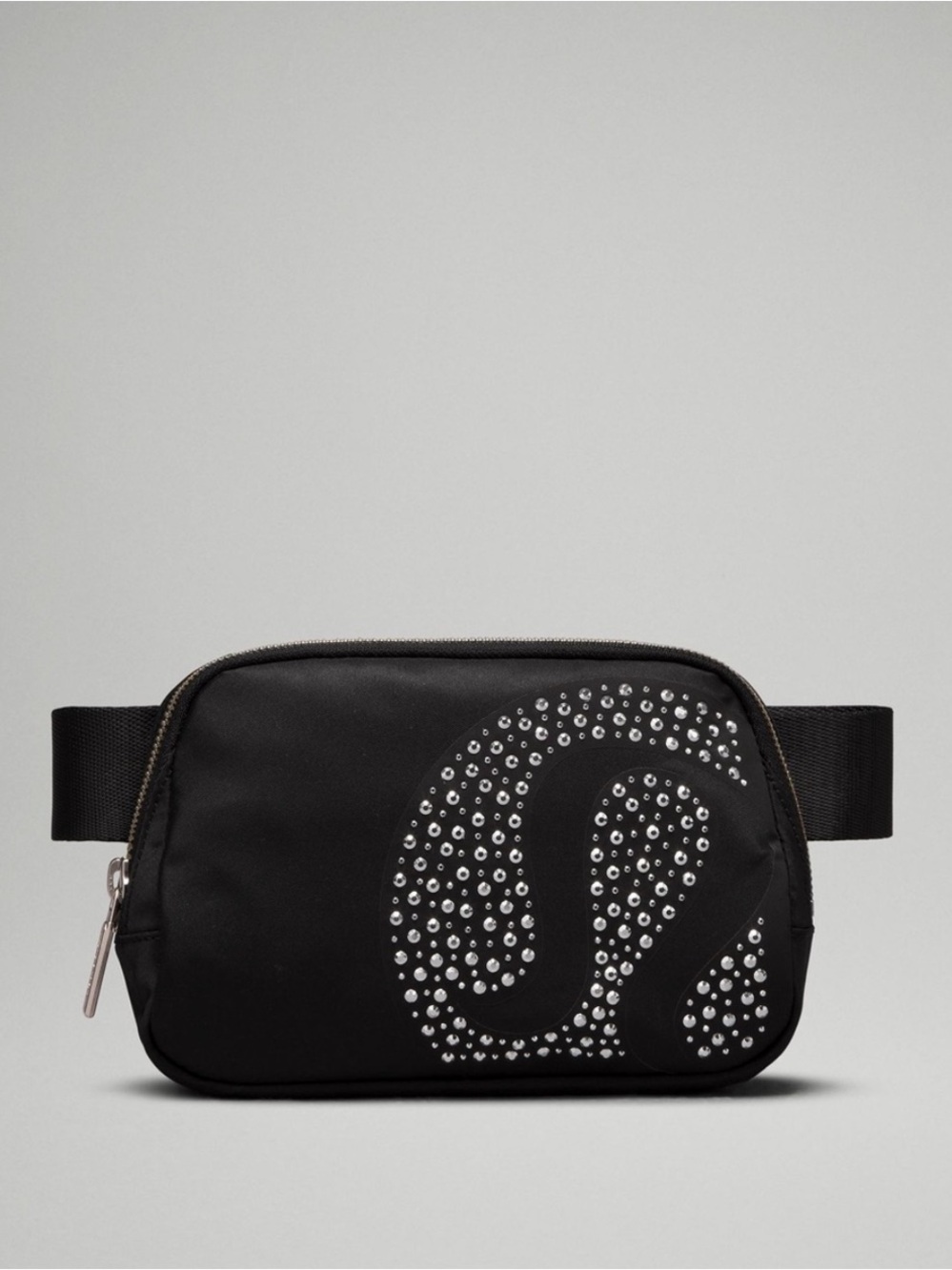 Lululemon Rhinestone belt bag black